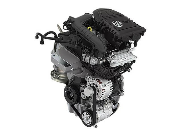 Dưới nắp ca-pô, Volkswagen Virtus 2023 sử dụng động cơ 3 xi lanh 1.0 TSI kết hợp hộp số tự động 6 cấp giúp xe sinh công suất 113 mã lực.