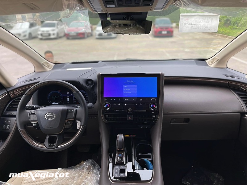 Nội thất xe Toyota Alphard 2024 - Rộng rãi, hiện đại