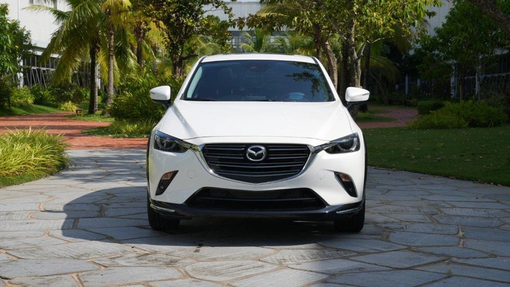 Mazda CX-3 2024 là bản nâng cấp giữa vòng đời, xe được nhập khẩu từ Thái lan. Ảnh: Đại lý Mazda