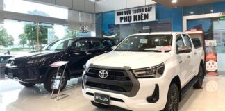 Toyota Hilux 2.4L 4x2 AT 2024: Chi tiết thông số xe và giá bán mới nhất