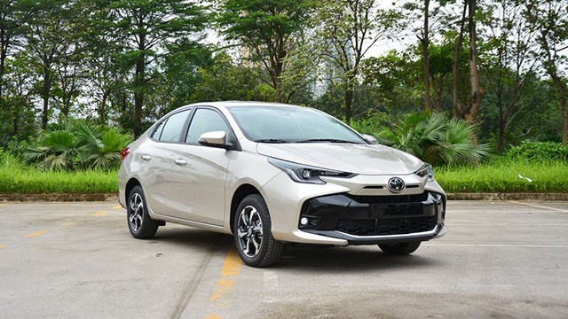Toyota Vios bán chạy nhất tháng 12/2023 nhưng phải chấp nhận chịu thua chung cuộc Hyundai Accent.