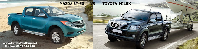 Chọn mua xe bán tải: Mazda BT-50 hay Toyota Hilux ?