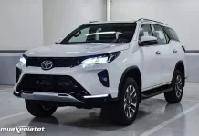 Toyota Fortuner 2024 xe màu trắng