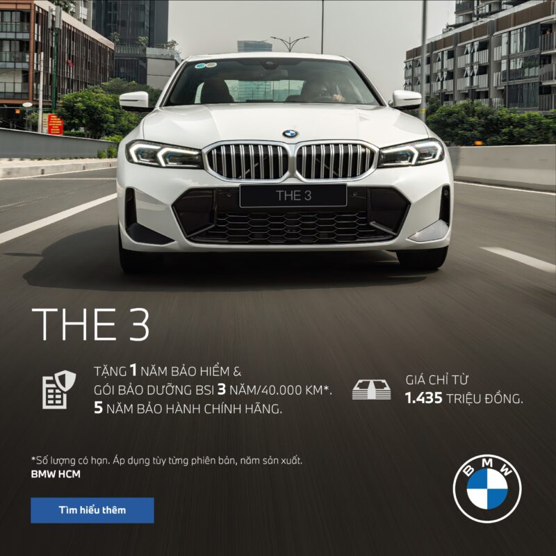 Khuyến mãi mua xe BMW 3 Series 2024
