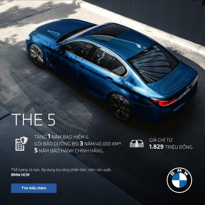 Khuyến mãi mua xe BMW 5 Series 2024