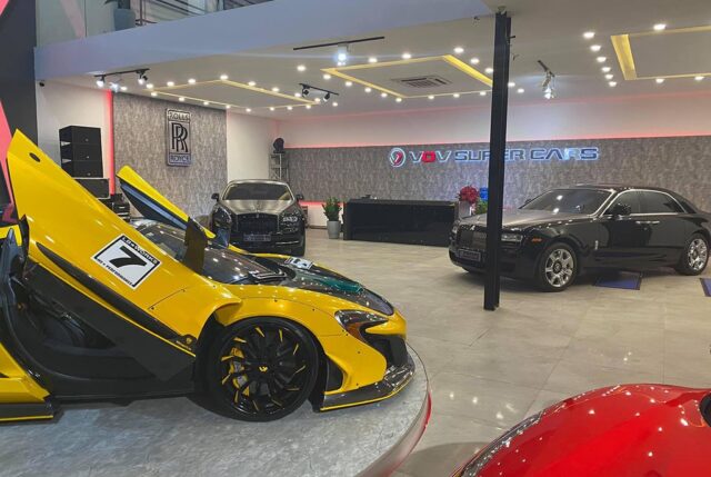 VOV Super Cars, showroom siêu xe tại Quận 7, TP. HCM